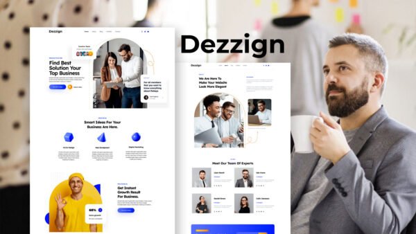 Dezzign – Creative Business Portfolio Elementor Template Kit